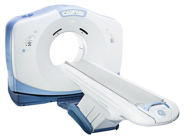Компьютерный томограф GE Optima CT580 W — 16 срезов